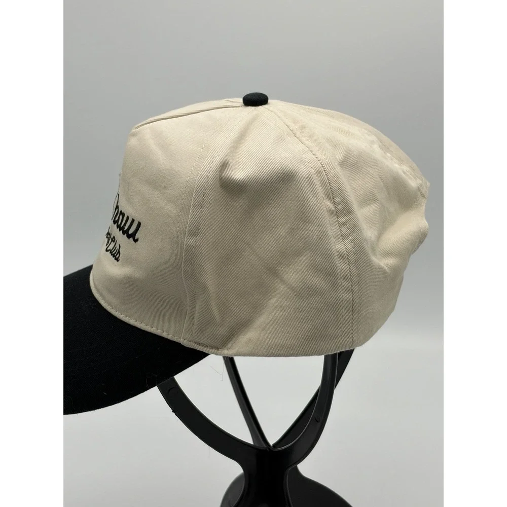 Yeehaw Cocktail Club‎ Baseball Cap Snapback hat Crème Beige Black